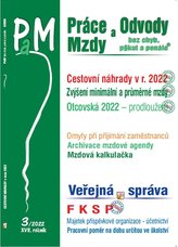 Práca a mzdy 3/2022 – Cestovné náhrady v roku 2022