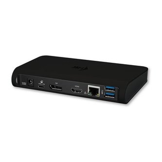 Dokovací stanice i-Tec USB-C 3.1 DUAL Display MST Docking Station HDMI, DP, LAN, Audio, USB, USB-C
