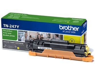 Toner Brother TN-247Y - originální žlutá (yellow), TN247Y