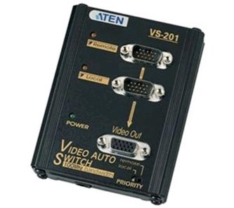 Přepínač 2:1 s prioritou ATEN Elektronický VGA Přepínač 2:1 s prioritou ATEN Elektronický VGA