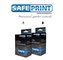 Inkoust Safeprint C9351AE+C9352AE (No.21XL+No.22XL) MultiPack kompatibilní pro HP | Black+Color | 1x21ml+1x21ml