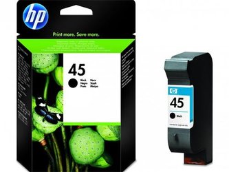 Inkoust HP Ink No 45 černá velká, 51645AE