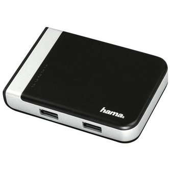 USB hub Hama - USB 3.1 hub/čtečka karet s USB-C adaptérem
