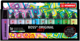 Zvýrazňovač - STABILO BOSS ORIGINAL - ARTY - 10 ks - 10 rôznych farieb