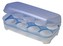 Dóza na 8 ks vajec; 19x11x6,5 cm; plast
