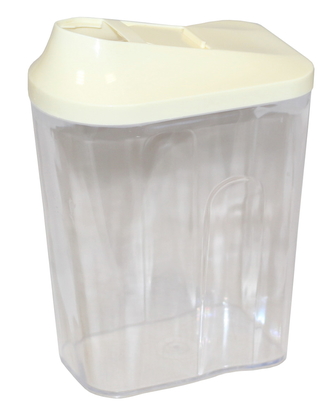 Dóza zásobník; 18x13x10,5 cm; 1 l; plast