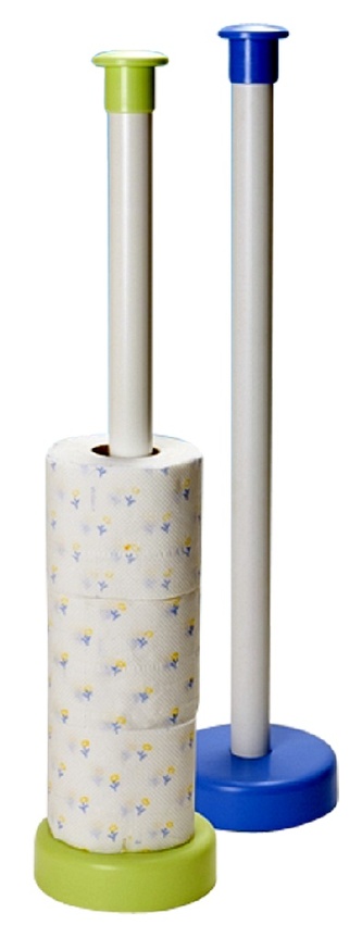 Stojan na toaletní papír; 47x11 cm; plast
