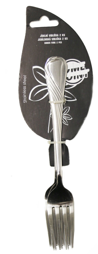 HP Vidlička SPARKLE Jídelní sada 2ks; 19x2,5 cm; nerez