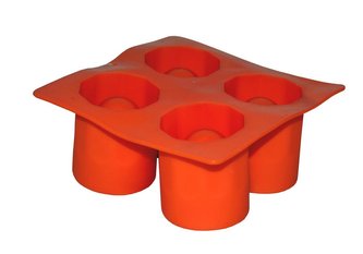 Forma na panáky ledové/čokoládové; 13x5 cm; silikon