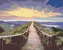 Malování podle čísel - STEZKA NA VYHLÍDKU - 80x100 cm, vypnuté plátno na rám