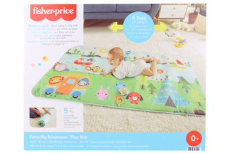 Fisher-Price Podložka na hranie extra big adventures GXR53