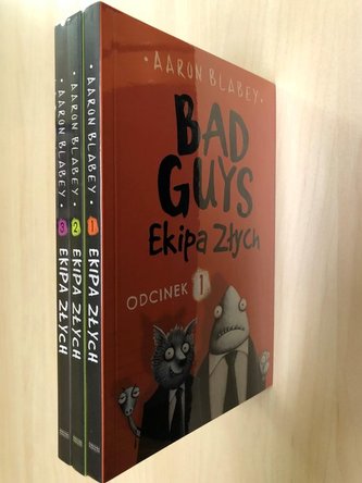 Pakiet Bad Guys Ekipa Złych Tom 1-3