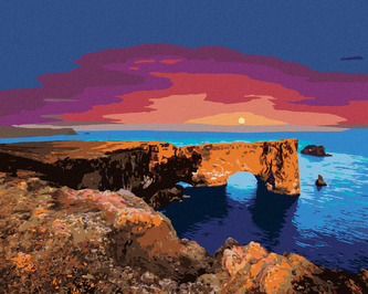 Malování podle čísel - FANTASTICKÝ OBLOUK V ATLANTSKÉM OCEÁNU - 80x100 cm, bez rámu a bez vypnutí plátna Malování podle čísel - FANTASTICKÝ OBLOUK V ATLANTSKÉM OCEÁNU - 80x100 cm, bez rámu a bez vypnutí plátna