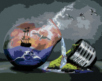 Malování podle čísel - OCHRANA ŽIVOTNÍHO PROSTŘEDÍ - 80x100 cm, bez rámu a bez vypnutí plátna Malování podle čísel - OCHRANA ŽIVOTNÍHO PROSTŘEDÍ - 80x100 cm, bez rámu a bez vypnutí plátna