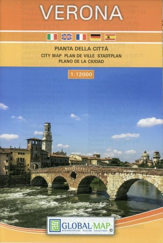 LAC  Pianta della Citta Verona 1:12 000