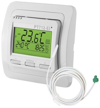 ELEKTROBOCK PT712-EI   Termostat pro podlahové topení + čidlo podlahy
