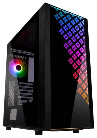 BitFenix skříň Dawn / ATX / 3x120mm / 2xUSB 3.0 / ARGB / tvrzené sklo /  TG BitFenix skříň Dawn / ATX / 3x120mm / 2xUSB 3.0 / ARGB / tvrzené sklo /  TG