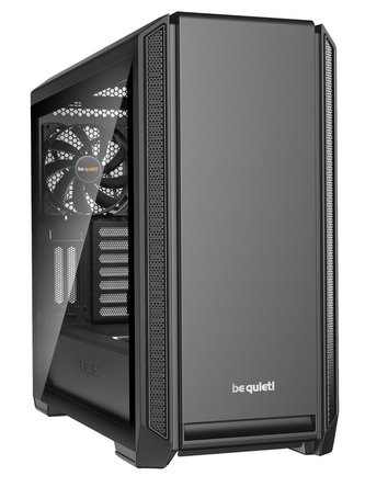Be quiet! skříň SILENT BASE 601 Window / MidT / bez zdroje / 1x USB2.0 + 2x USB3.0 / průhledná bočnice / černá Be quiet! skříň SILENT BASE 601 Window / MidT / bez zdroje / 1x USB2.0 + 2x USB3.0 / průhledná bočnice / černá