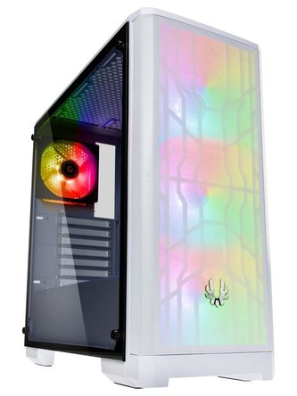 BitFenix skříň Nova Mesh TG / ATX / 4x120mm / USB 3.0 / ARGB / tvrzené sklo / bílá BitFenix skříň Nova Mesh TG / ATX / 4x120mm / USB 3.0 / ARGB / tvrzené sklo / bílá