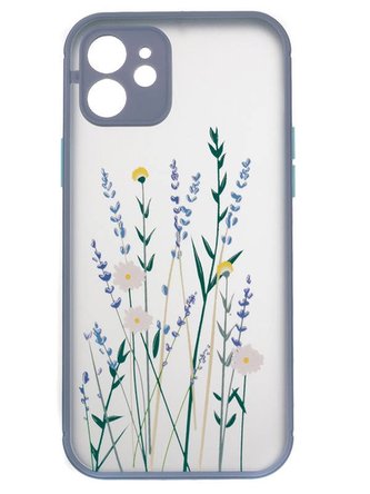 COLORWAY Smart Matte 3D Print Case/ Apple iPhone 12/ Flowers color