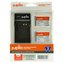 Set Jupio 2x  NB-13L 1050 mAh + USB nabíječka