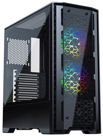 Metallic Gear by Phanteks NEO G Series / ATX / 2 x 120 mm ARGB fan / 2 x USB 3.0 / tvrzené sklo / černá