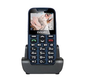 Mobilní telefon Evolveo EasyPhone XD se stojánkem, modrá