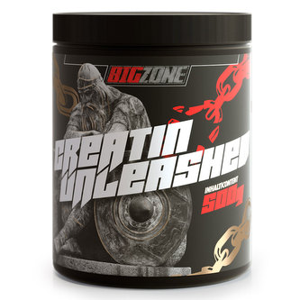 Big Zone - Creatin Unleashed Creapure - Bez příchutě - 500 Gramů