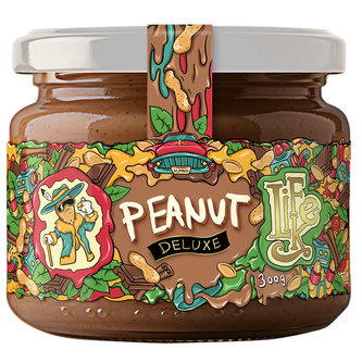 LifeLike - Arašídový krém DeLuxe - 1000 Gramů