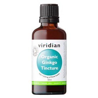 Viridian - Ginkgo Biloba Tincture Organic - 50ml
