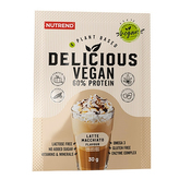 Nutrend - Delicious Vegan protein - Čokoláda, Lískový oříšek - 450 Gramů