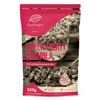 Nutrisslim - Super Fruity Granola BIO - Bez příchutě - 320 Gramů