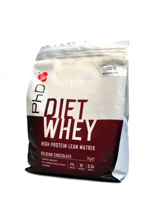 PhD Nutrition - Diet Whey - Bílá čokoláda, Malina - 2000 Gramů