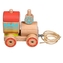 Lucy & Leo Dřevěná tahací mašinka – skládačka 6 dílů