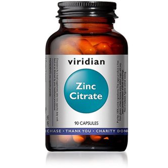 Viridian - Zinc Citrate - 90 kapslí