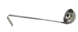 Naběračka; 37x9 cm; 0,15 l; nerez