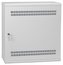 Solarix rozvádzač LC-18 LITE s lištami 3U a 4U, 540x540x180mm, šedý RAL7035