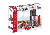 Stavebnice Alle Blox hasiči 245 dílů