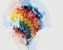 Malování podle čísel - BAREVNÝ HORKOVZDUŠNÝ BALON - 40x50 cm, vypnuté plátno na rám
