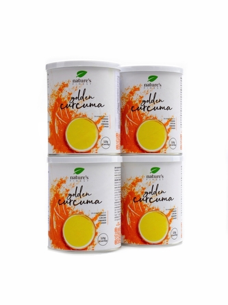Nutrisslim - Golden Curcuma BIO 125g 3+1 akce