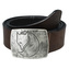 Murena Silver Belt, Leather Brown | 250 | M