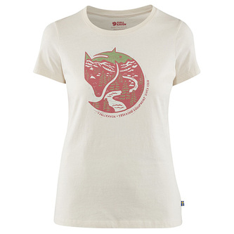 Arctic Fox Print T-Shirt W, Chalk White | 113 | M