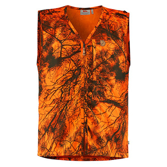 Värmland Vest M, Orange Camo | 211 | XL