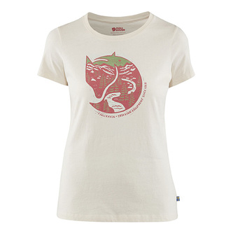 Arctic Fox Print T-Shirt W, Chalk White | 113 | XS