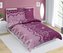 Povlečení bavlněné - fialový ornament - 140x200, 70x90
