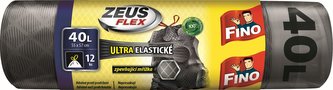 Pytel na odpadky zatahovací 40 l / 12 ks Zeus Flex Fino