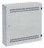 Solarix rozvádzač SOHO LC-18 s lištami 2U, 4U a 11U, 550x550x150mm, šedá RAL 7035