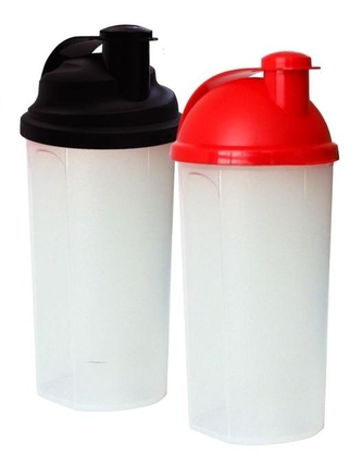 Šejkr plast 0,7L se sítkem  TVAR