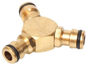 Spojka rozvodka 3 rychlospojek mosaz  ROSA