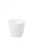 Obal květináče MAGNOLIA jersey ¤22cm bílá